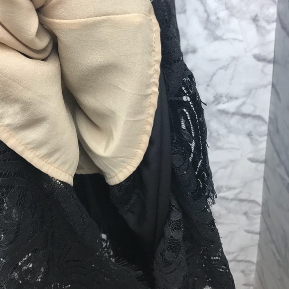 Laklook Maxi Black Lace Tiered Dress - Picture 6 of 8